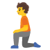 person_kneeling